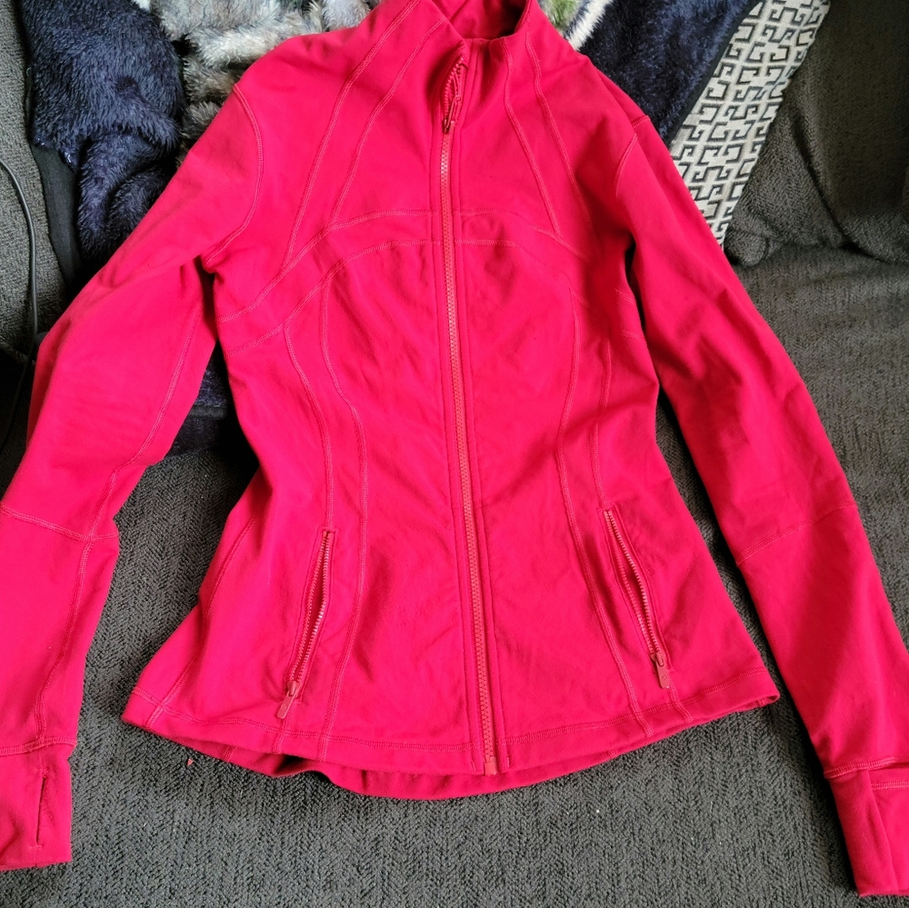 Lululemon Red Define Jacket
